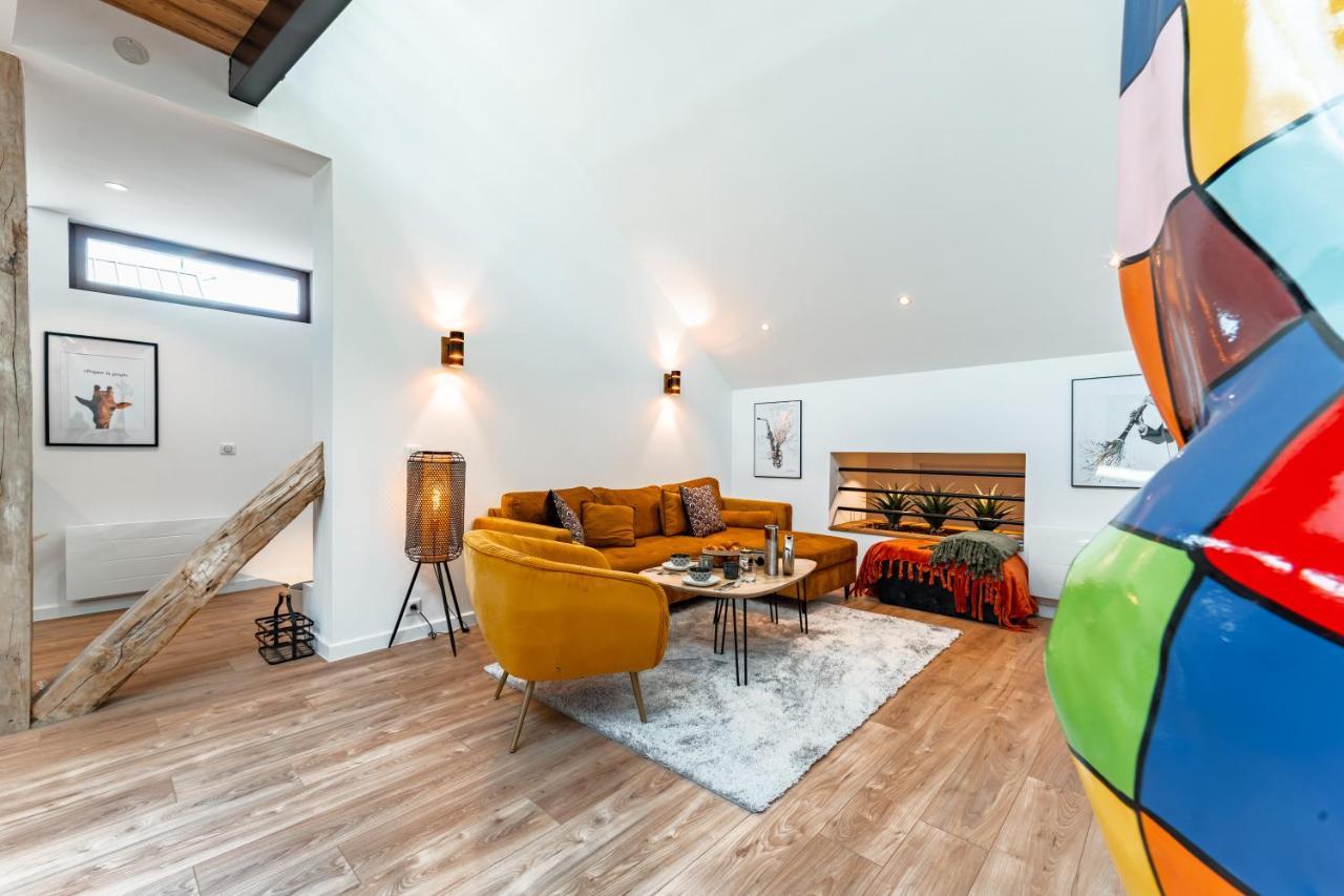 Loft Cosy Et Atypique Apartamento Sévrier Exterior foto
